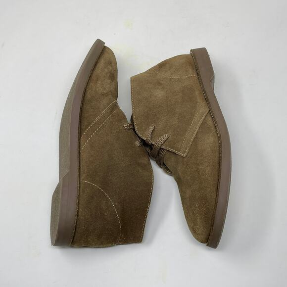 J Crew Crewcuts Kid's Calvert Boots Size 5 Kids Brown Suede Leather I.9.8 - Picture 11 of 13